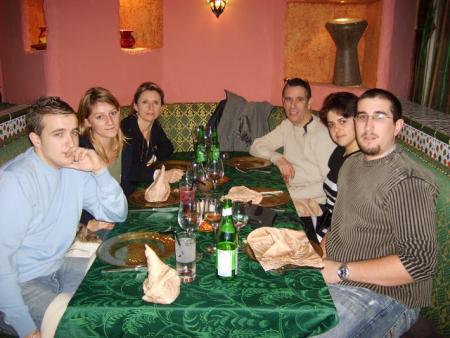 Petit repas en famille 